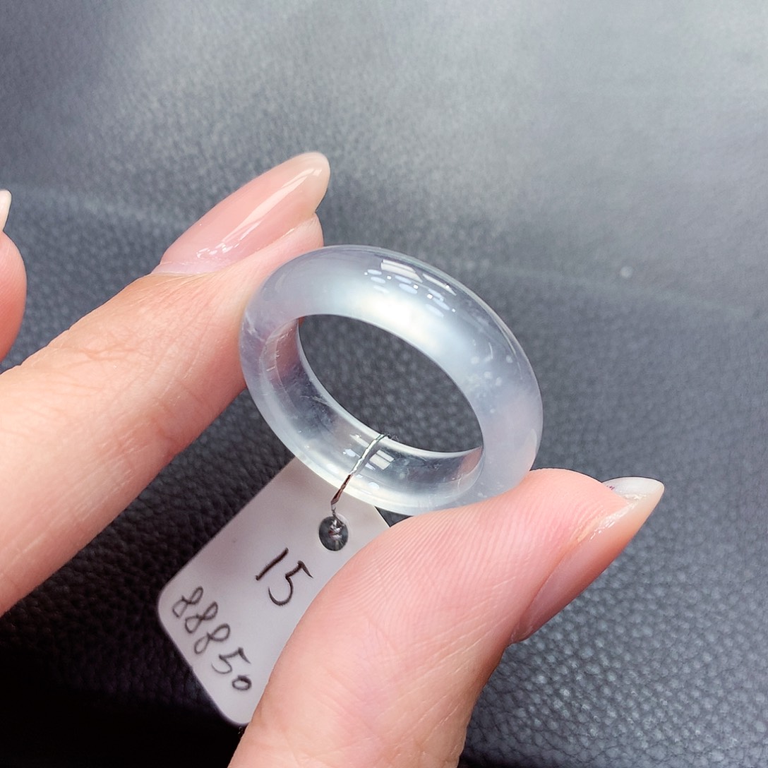 翡翠戒指未镶嵌15号