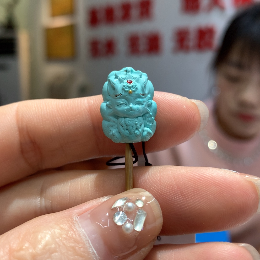 绿松石配饰未镶嵌