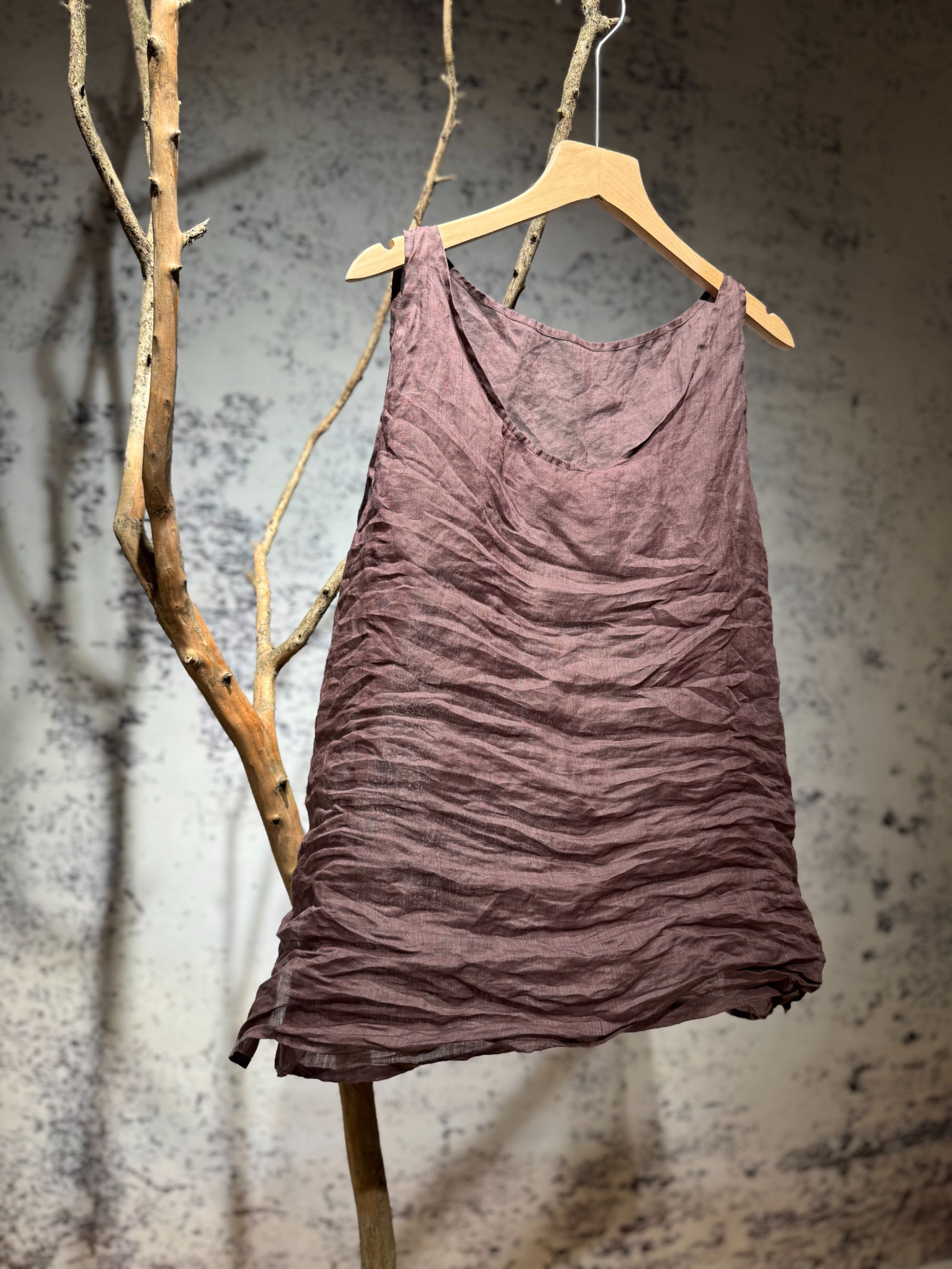 SJ608 文艺休闲百搭苎麻宽松休闲背心