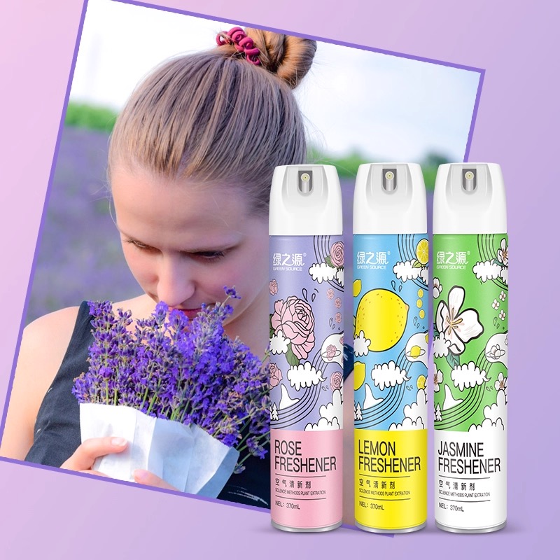 【绿之源】空气清新剂喷雾室内卧室清凉卫生间汽车除臭清香