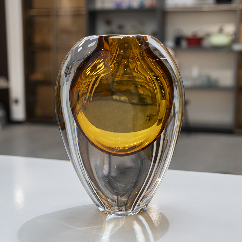 M655 简约时尚家居轻奢装饰高级感插花耐高温花瓶