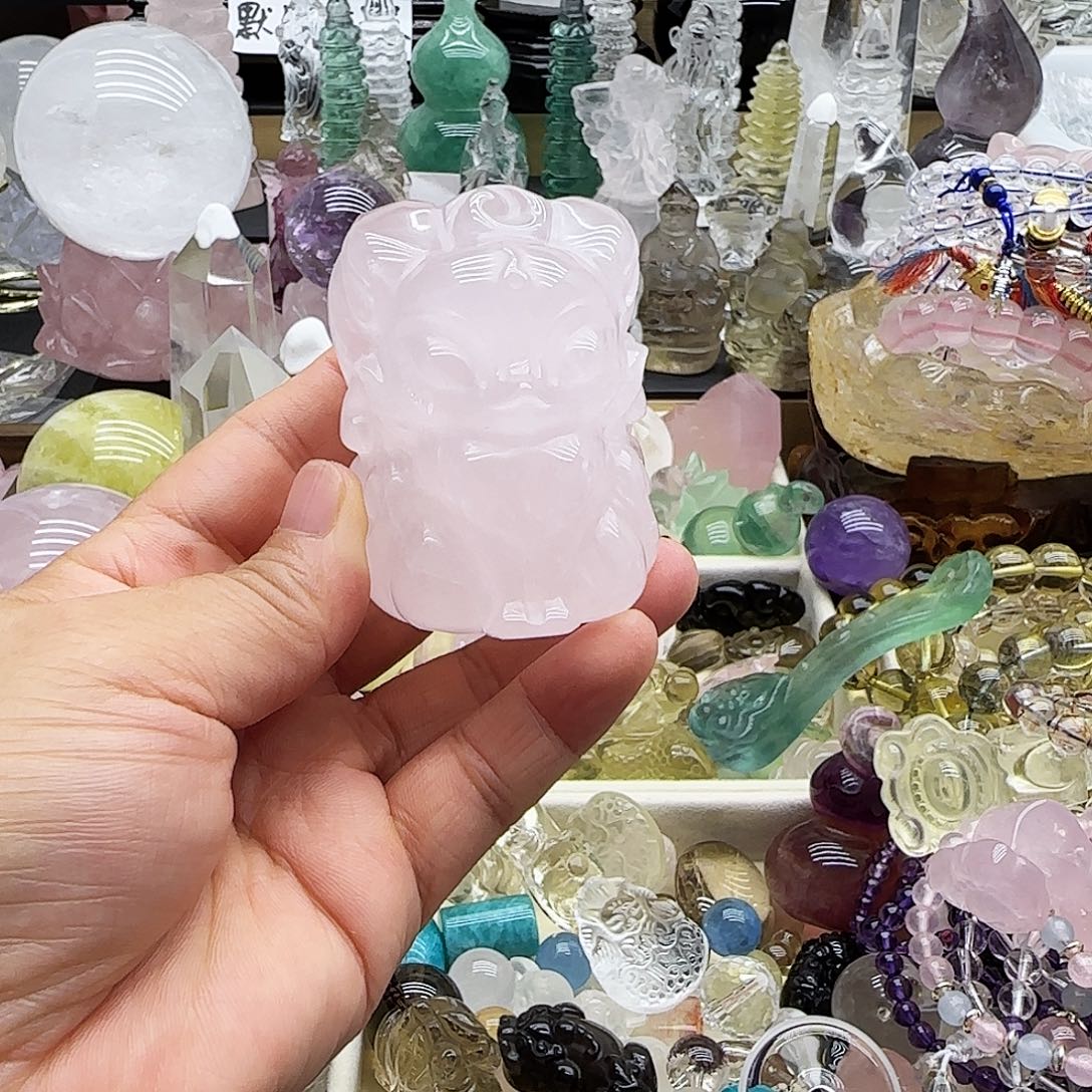 未镶嵌车挂水晶摆件