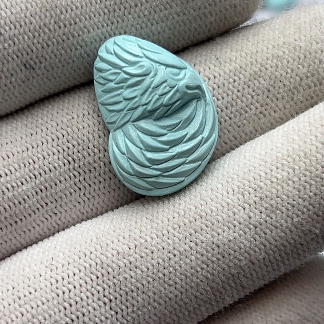 绿松石未镶嵌配饰