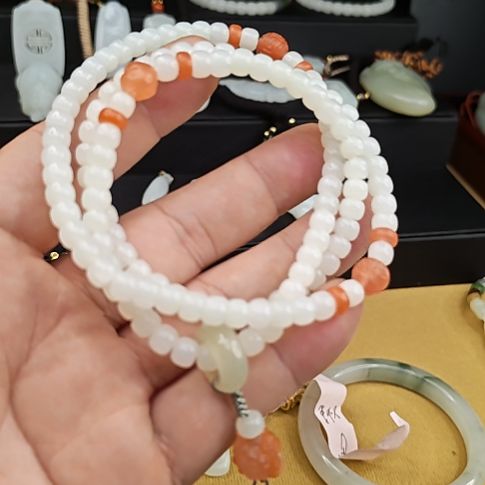和田玉（白玉）未镶嵌颈饰