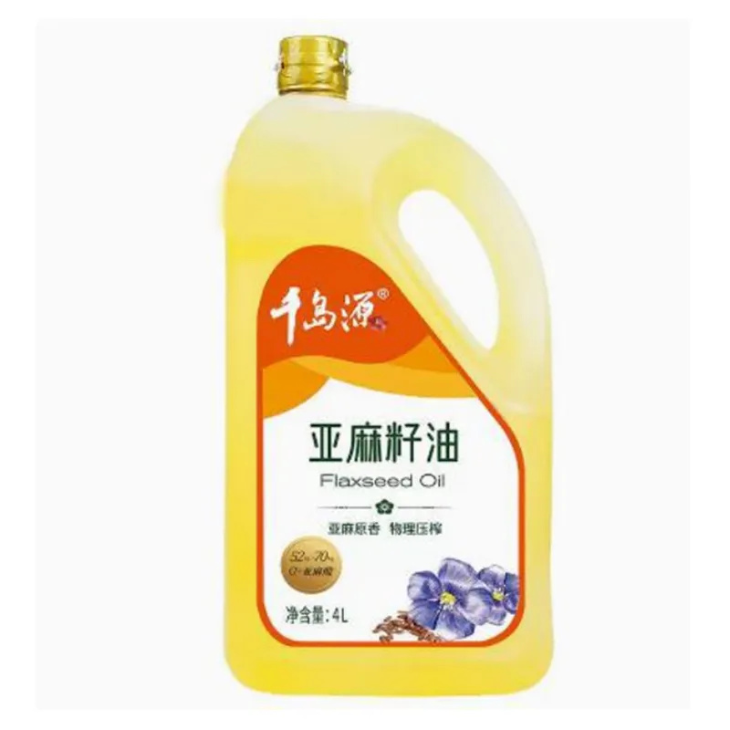 千岛源亚麻籽油 4L/瓶