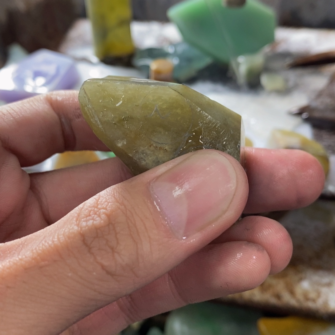 J***G定制翡翠未镶嵌定制