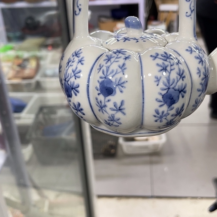 矛***台摆件老讷精品茶壶