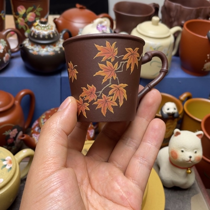 茶杯紫砂紫砂主人杯100cc