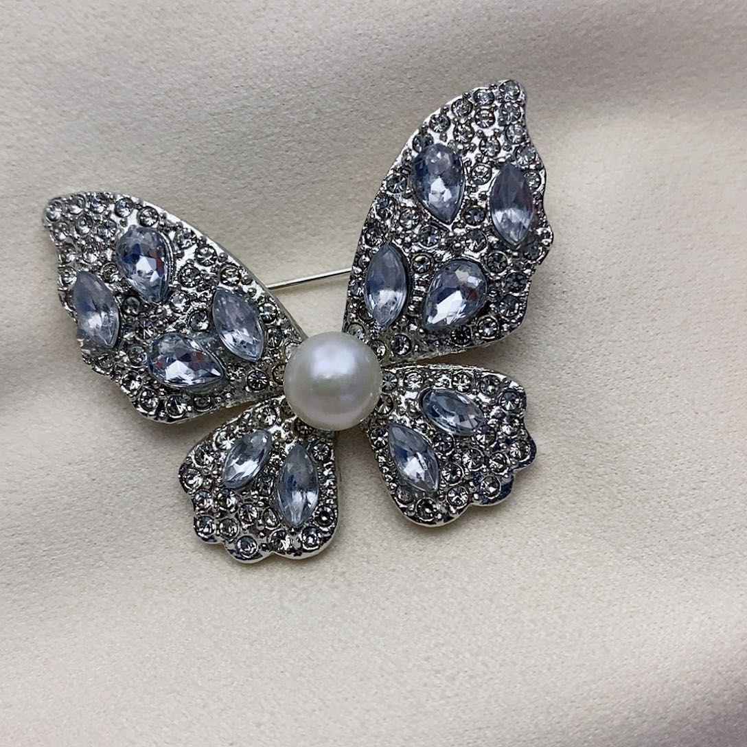 【闪购商品】淡水珍珠胸针未镶嵌1