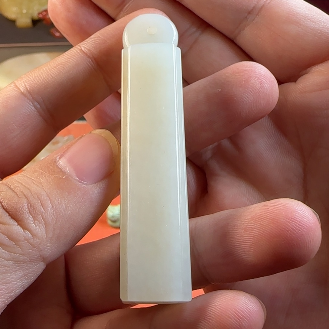 牧***马和田玉（糖玉）未镶嵌挂件
