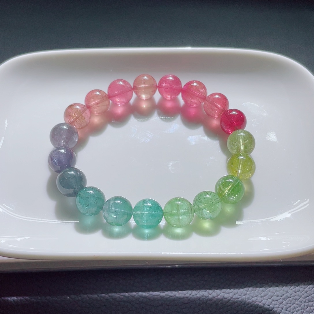 未镶嵌手链碧玺10mm左右