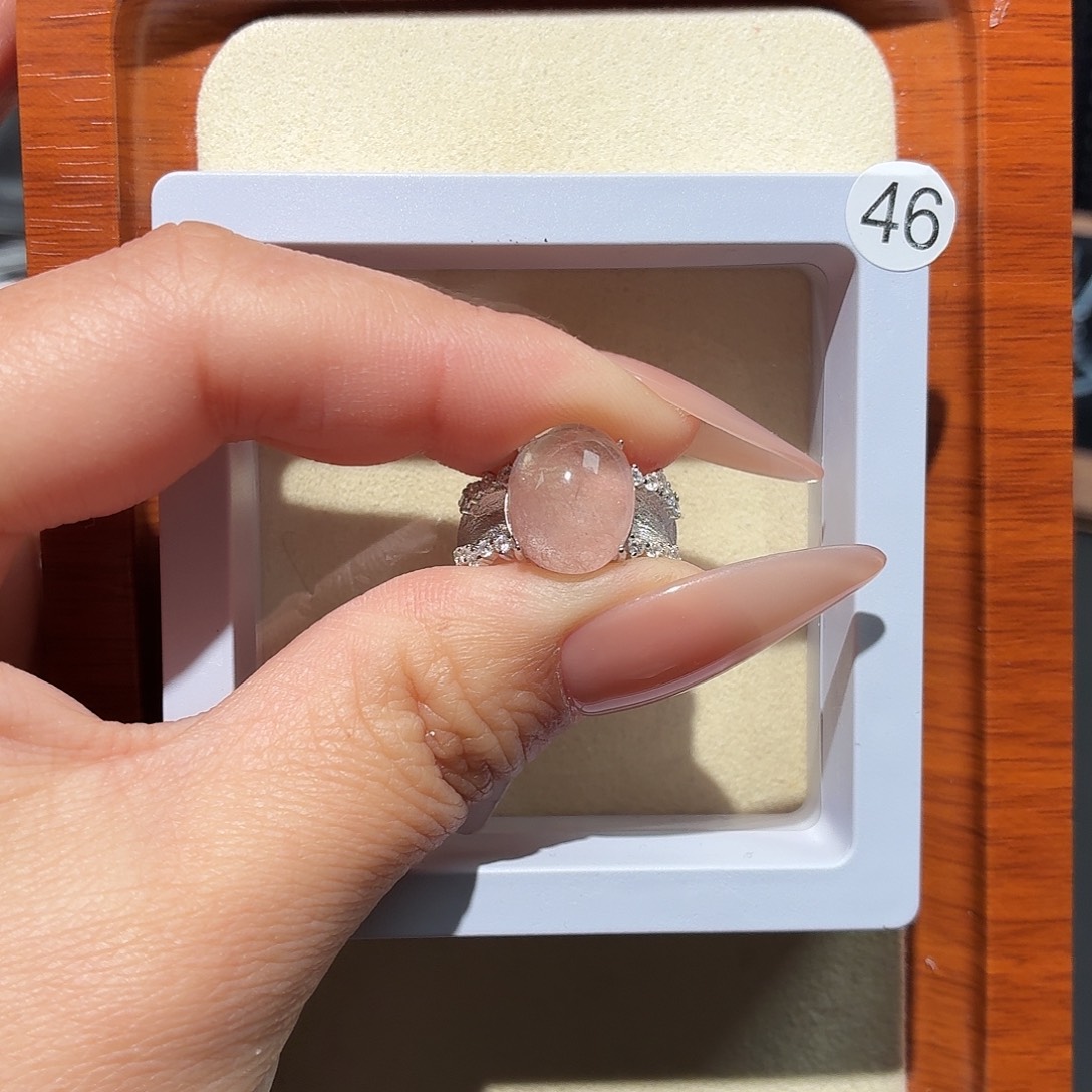 P***.银S925镶嵌水晶戒指