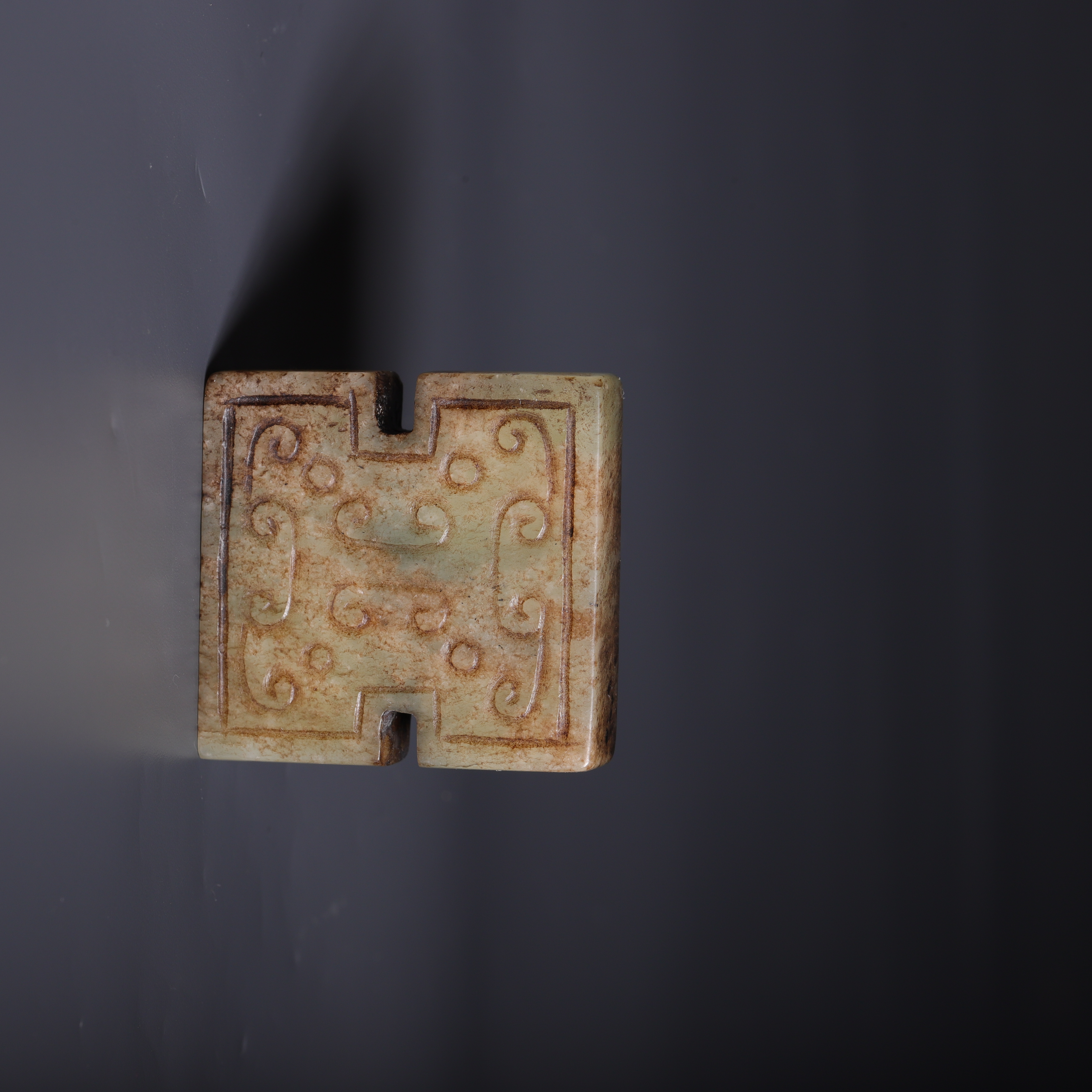 明和田玉工字佩-NX