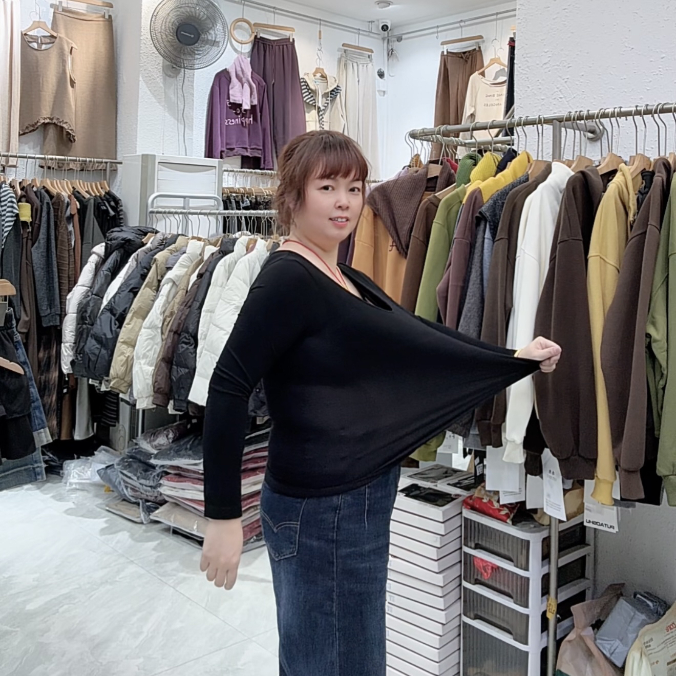 秋冬必备！保暖弹力面膜打底衣