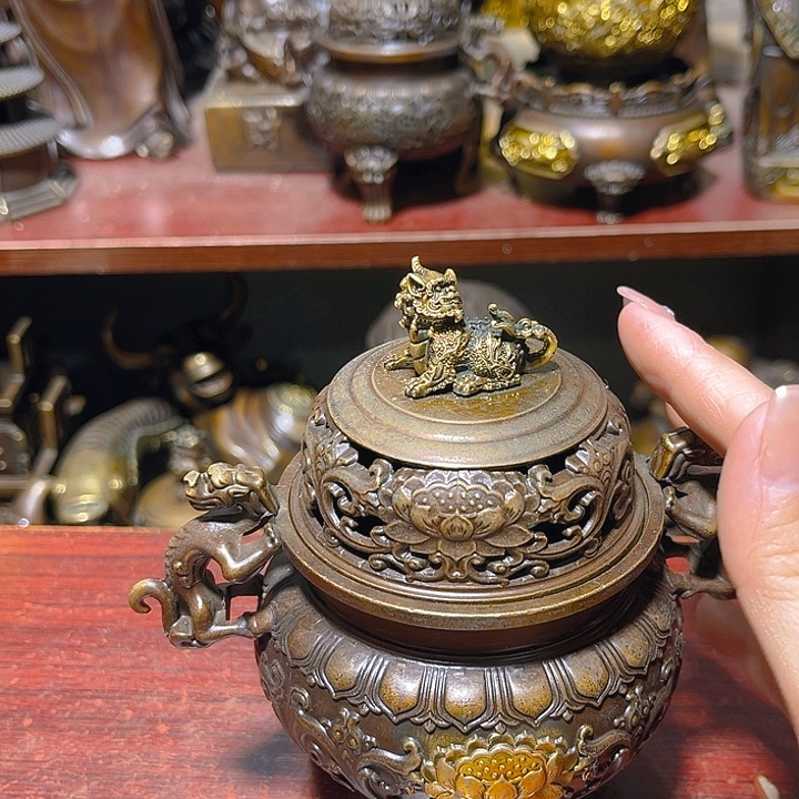 高端精美铜器摆件