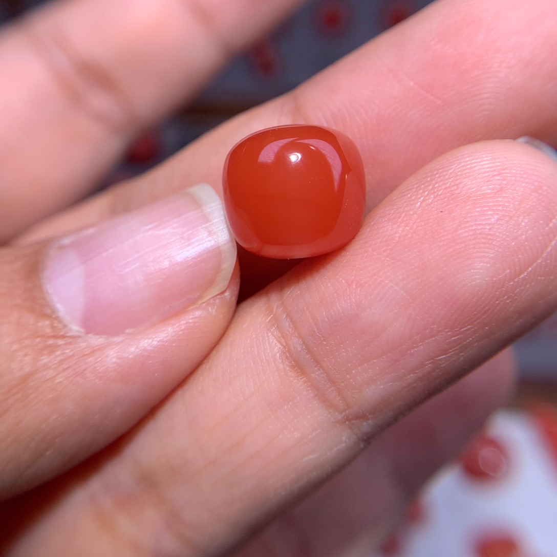 南红玛瑙11.4未镶嵌酸*子微沙带