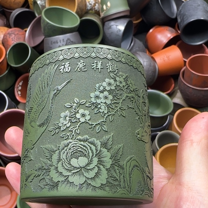 茶杯紫砂全手工紫砂