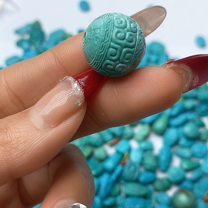 绿松石珠宝奇石未镶嵌