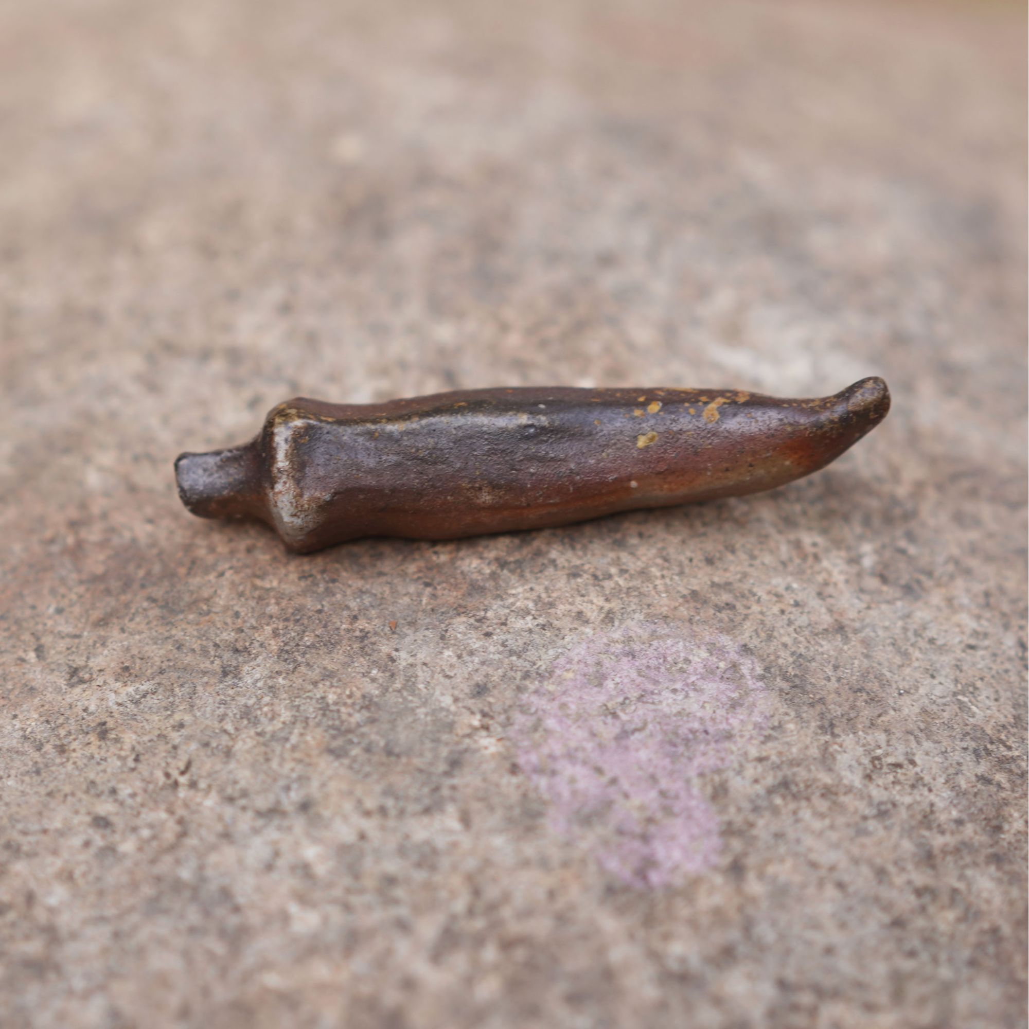 伊禾集物 日本备前烧手工匠人陶吉 茶宠 筷架 陶 茶道 零配