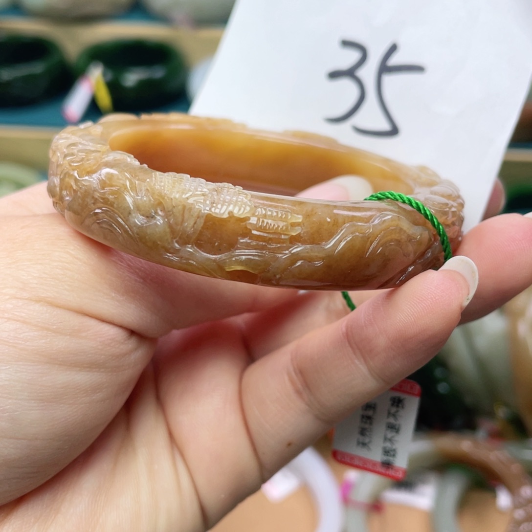 未镶嵌手镯和田玉圈口53