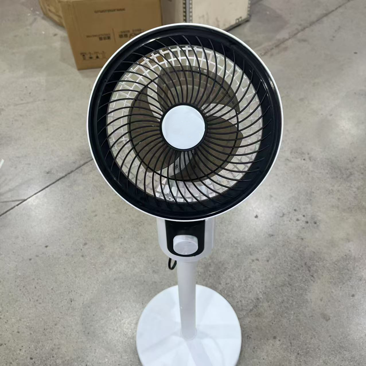 新款空气循环扇家用静音落地扇台立两用式电风扇