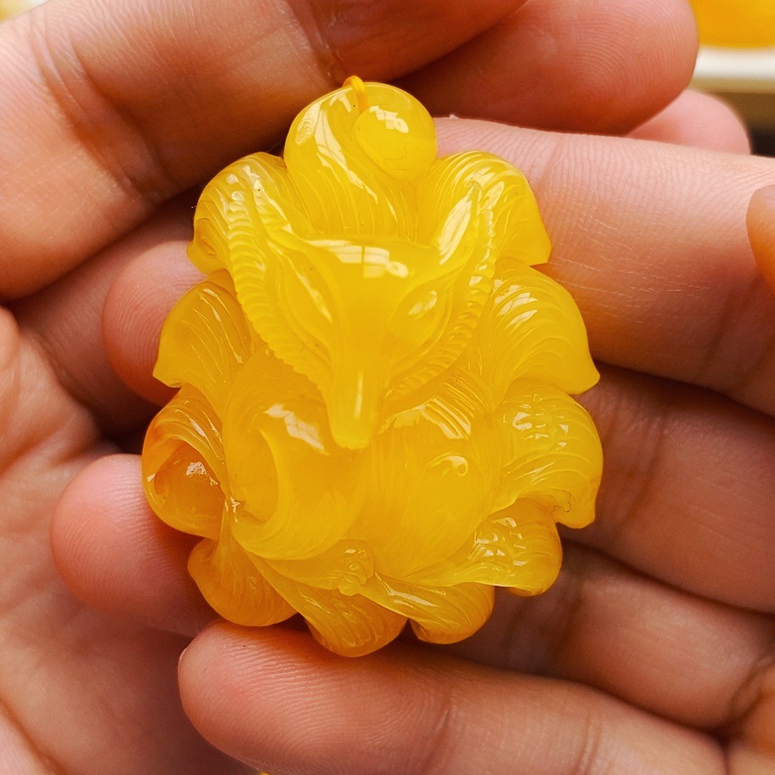 蜜蜡颈饰未镶嵌天然保真假一赔十26