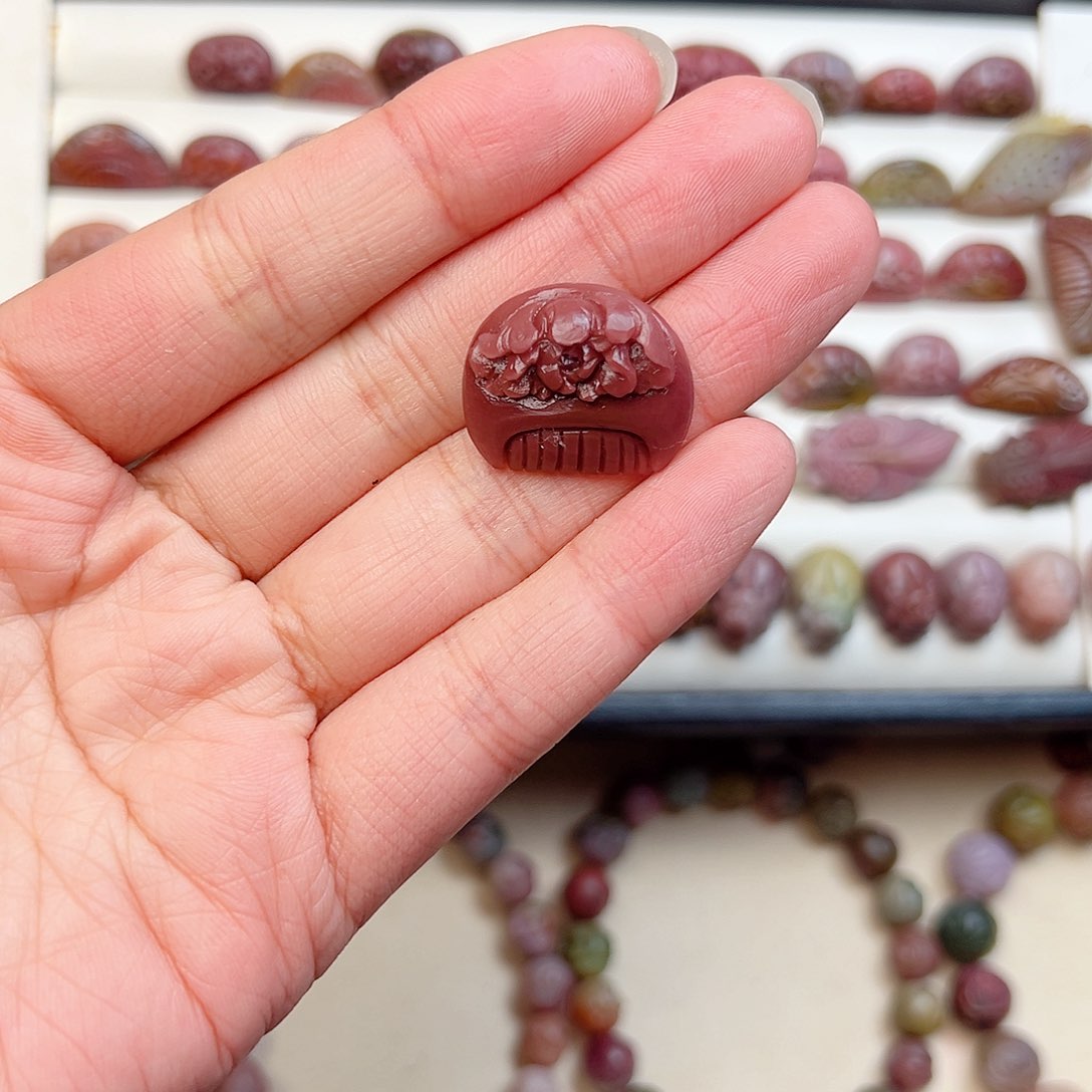 玛瑙/玉髓珠宝半成品未镶嵌