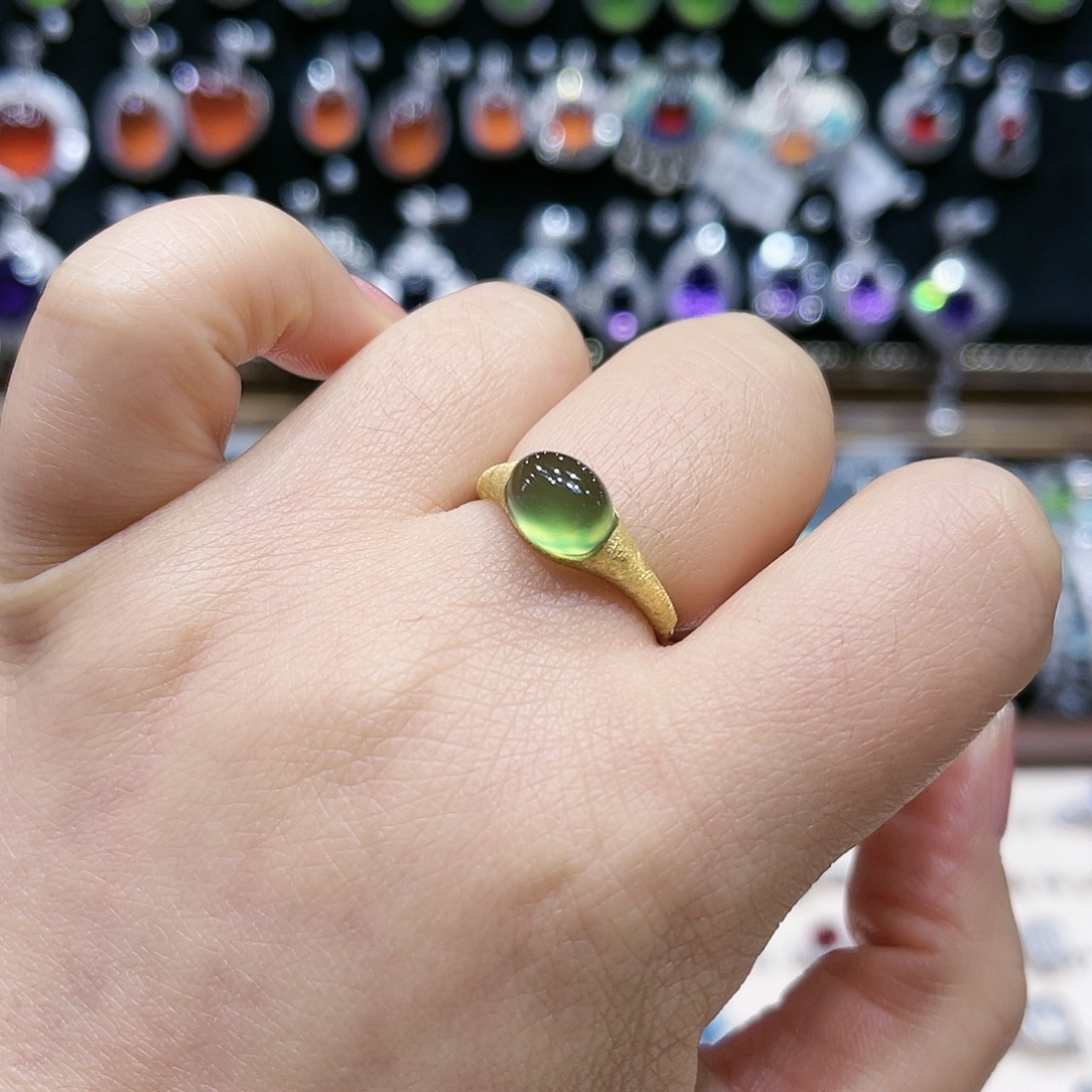 银S925镶嵌水晶戒指