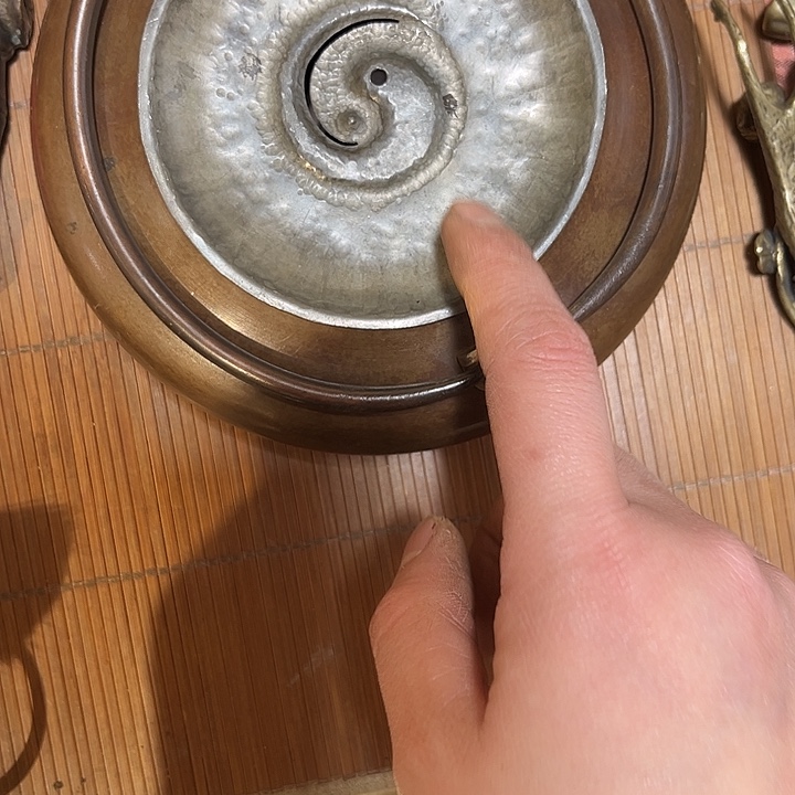 铜中古工艺品摆件