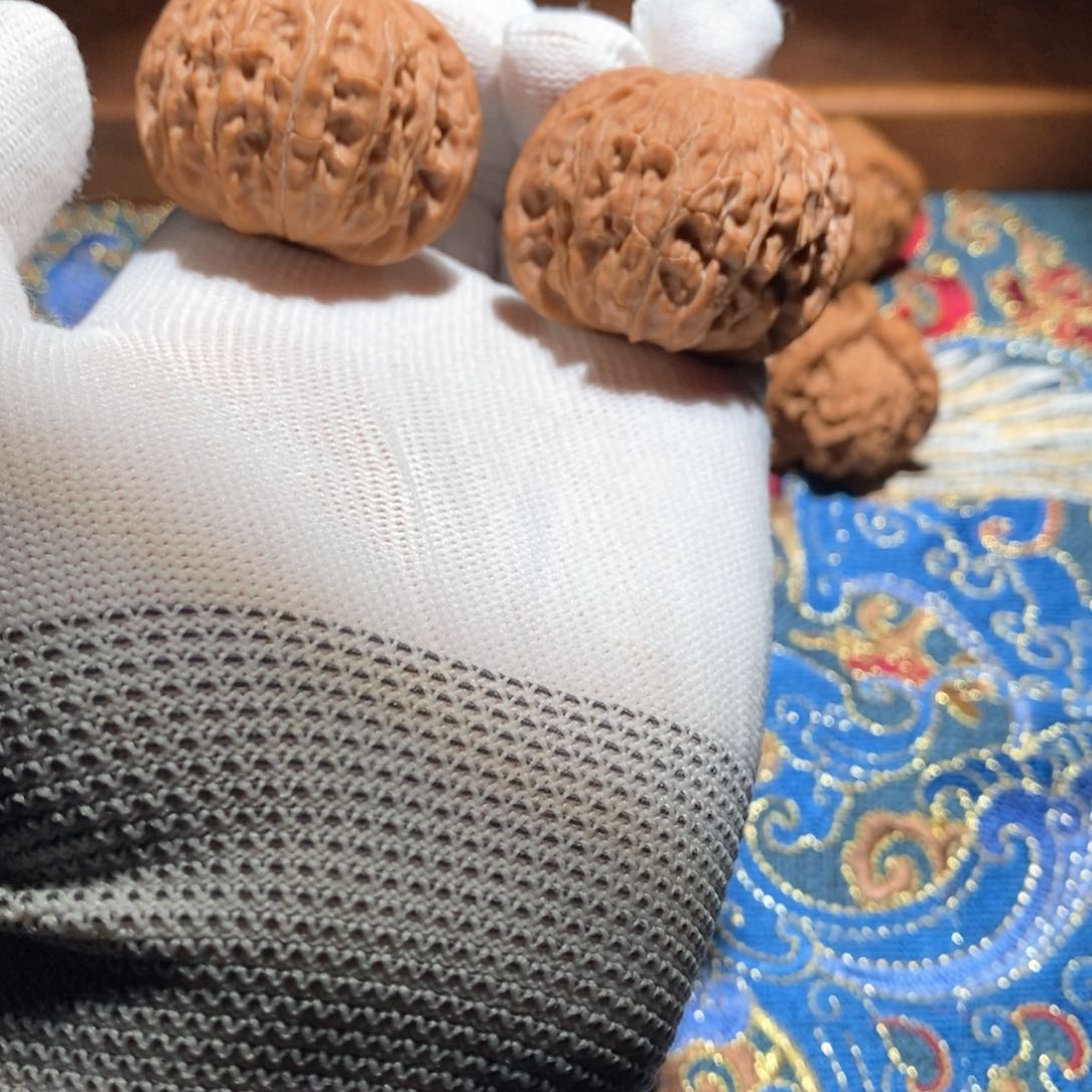 文玩核桃把件41全品磨盘