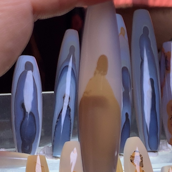 玛瑙/玉髓颈饰未镶嵌123