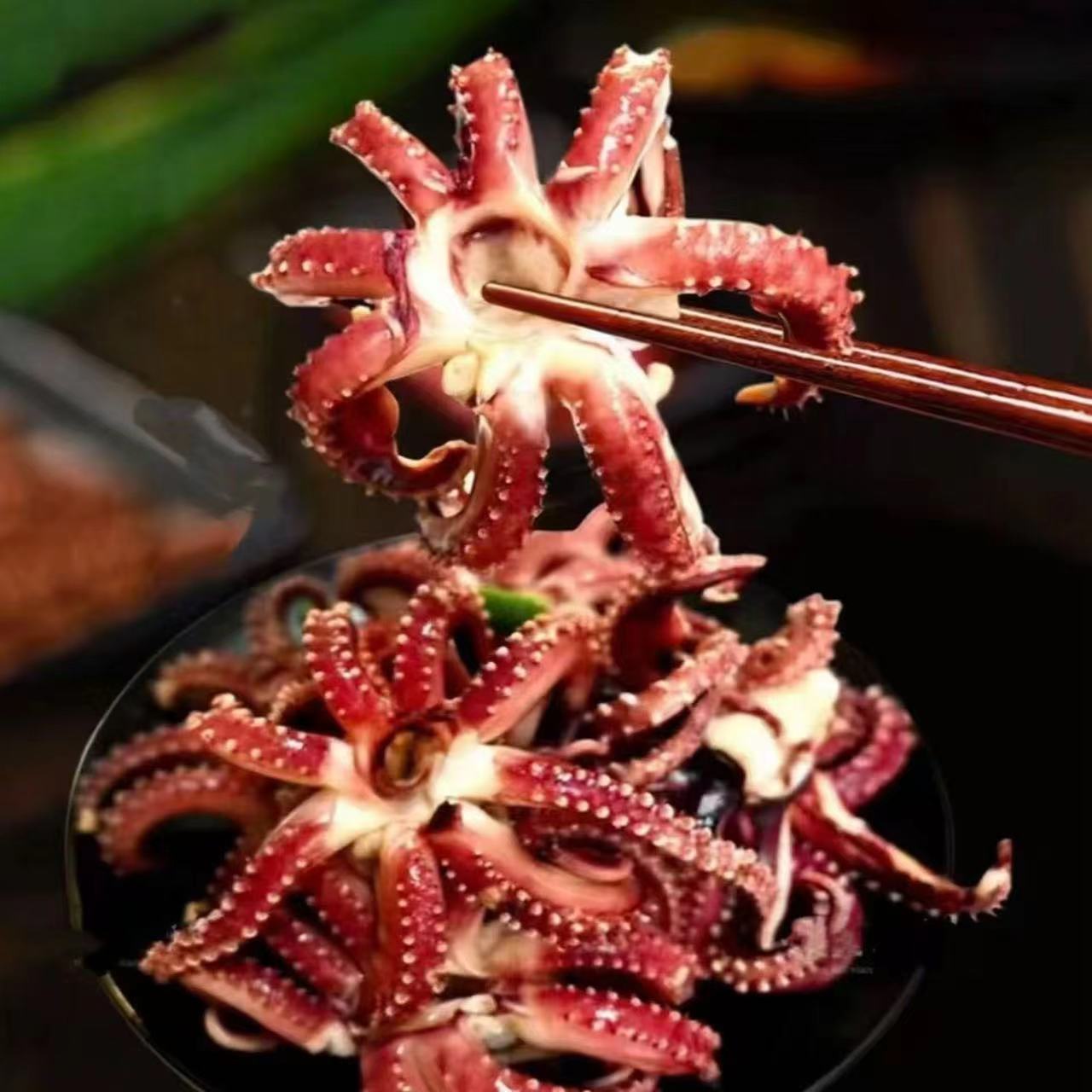 新鲜脆口鱿鱼爪 美味鲜嫩 脆口鲜美 红烧辣炒 200克/包