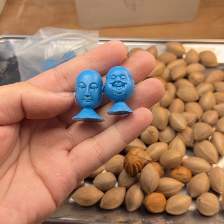 核桃其他透*啊静思弥勒参考模型各一个