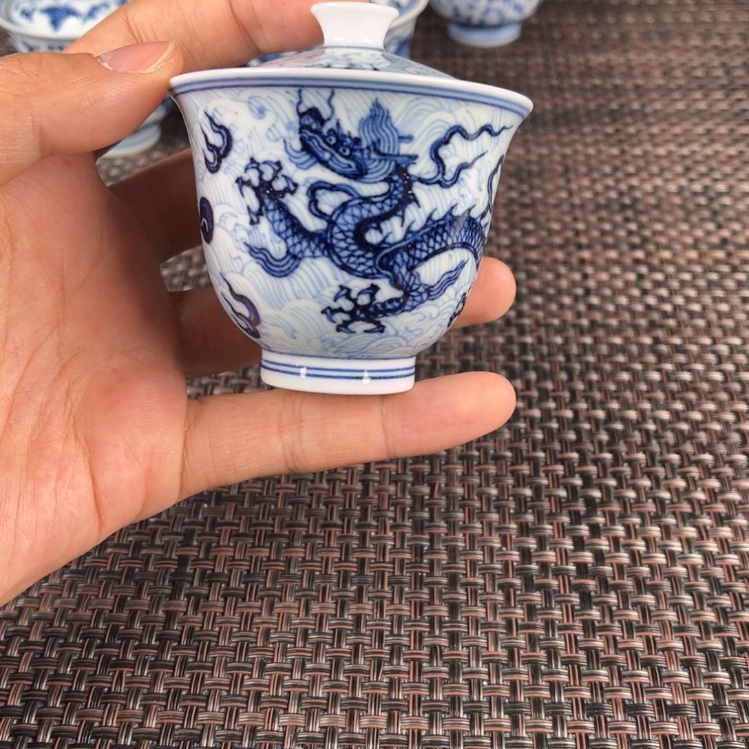 瓷片景德镇陶瓷杯子