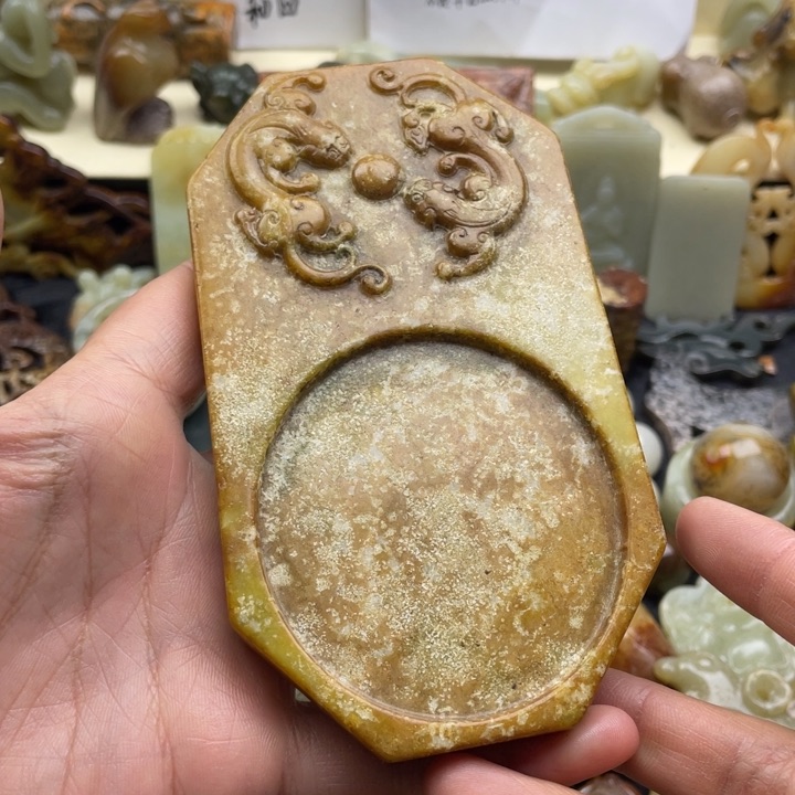 蛇纹石玉颈饰未镶嵌165