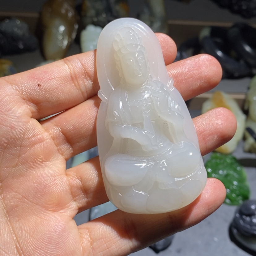 【闪购商品】和田玉把件未镶嵌海****海