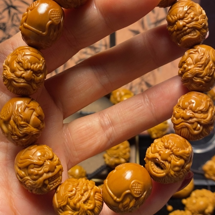 橄榄核手串/手链钟馗手串