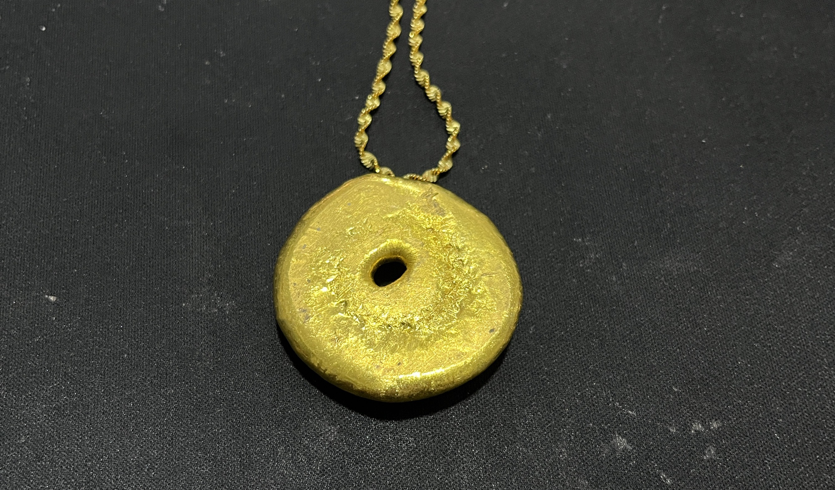 【宝宝专享】S079-高端简约金黄色时尚经典999圆形砖