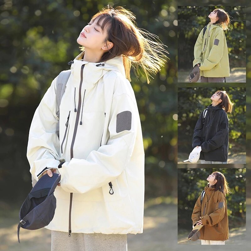 单-5216春秋户外时尚休闲外套