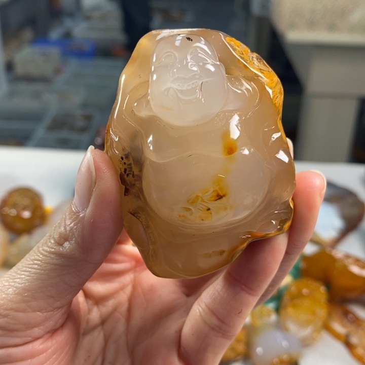 玛瑙/玉髓吊坠(不含链)未镶嵌