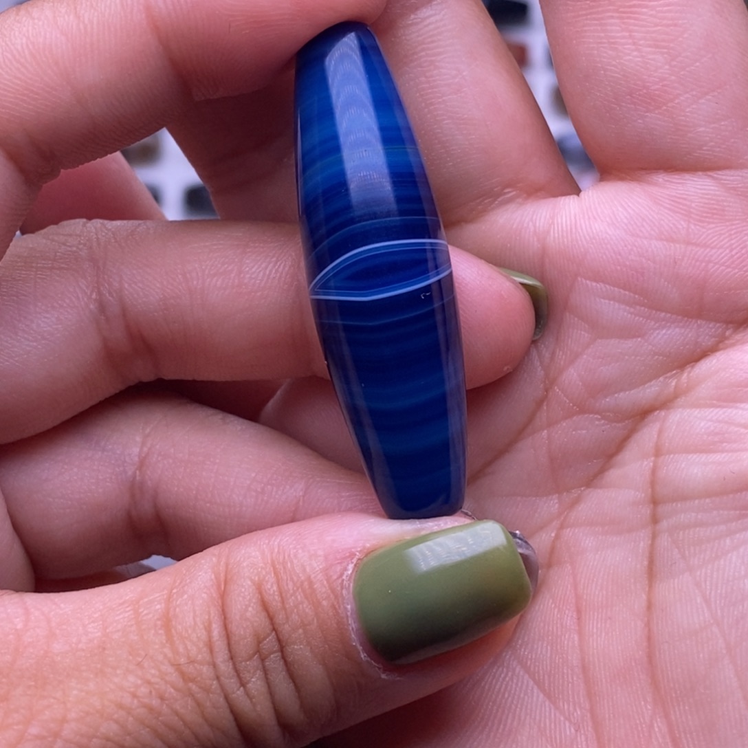 虎***哥玛瑙/玉髓未镶嵌颈饰
