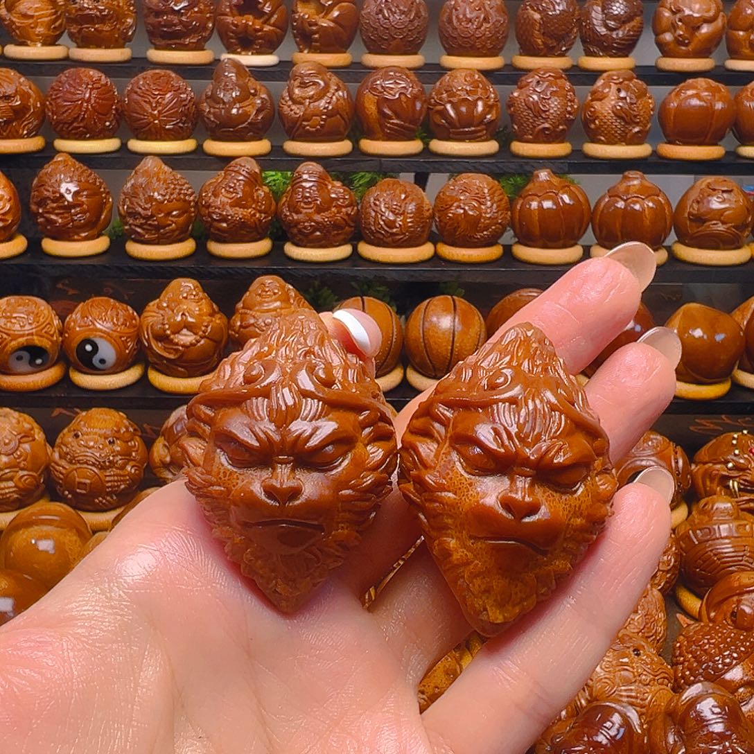 橄榄核手串/手链悟空一对