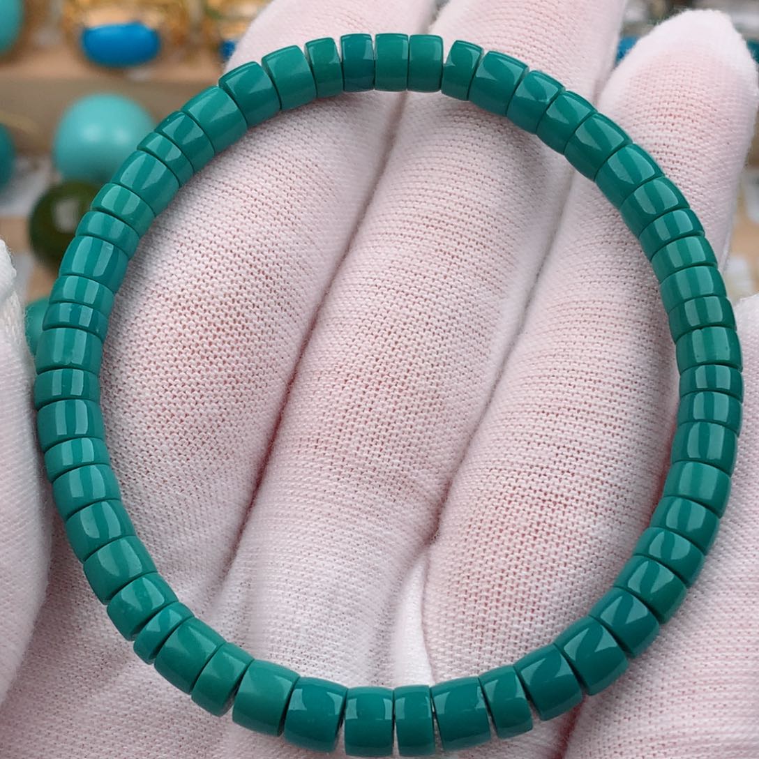 绿松石未镶嵌单圈卡5.3