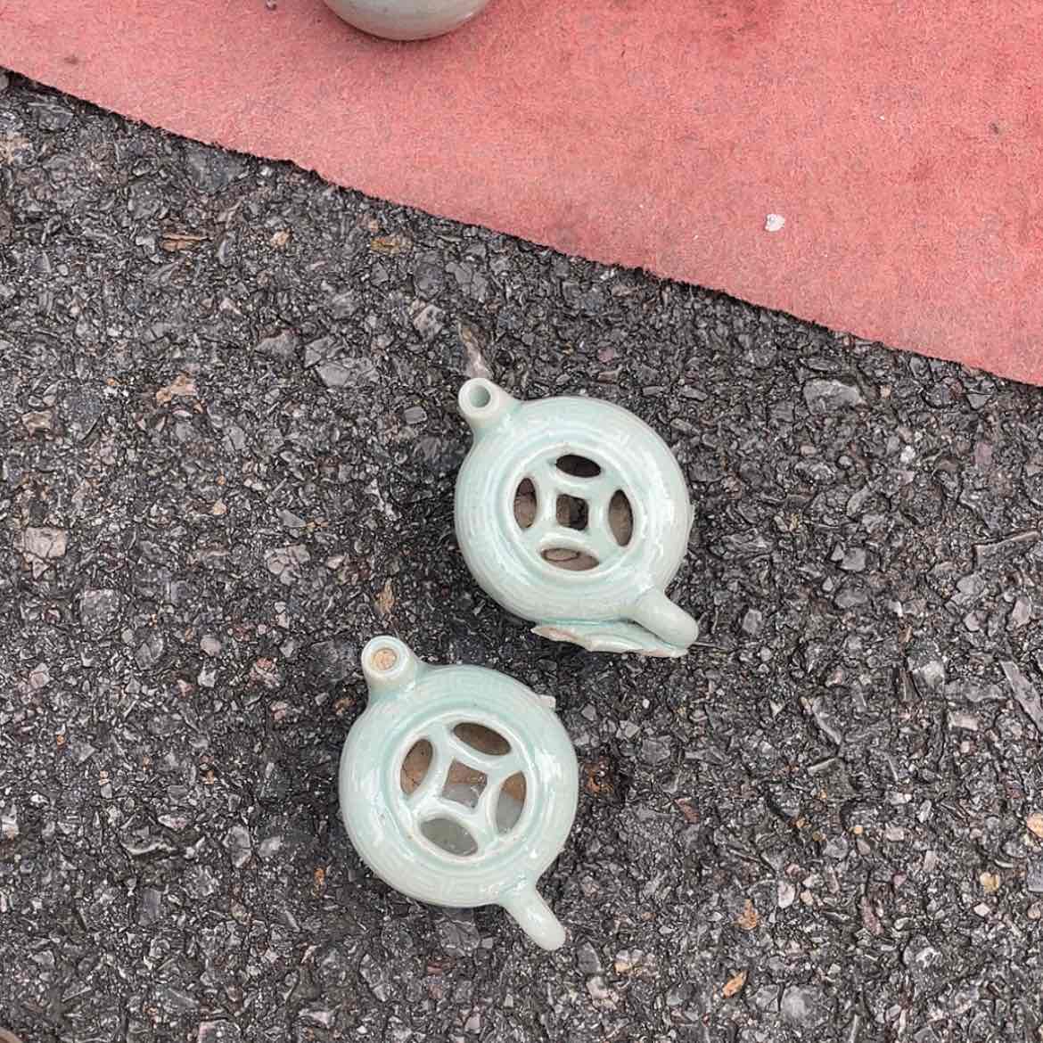 【闪购商品】瓷片国****场瓷器文房小水滴
