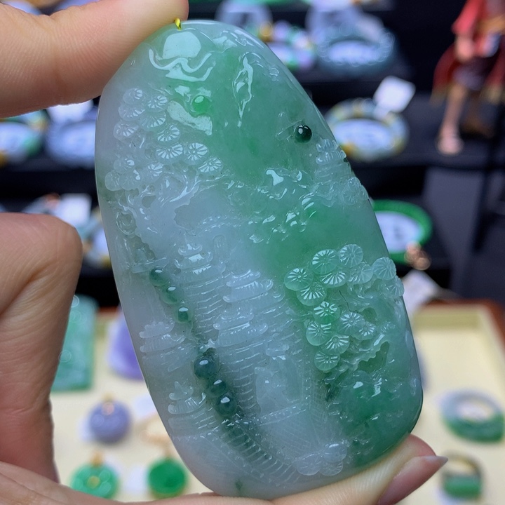 翡翠手链未镶嵌翡翠