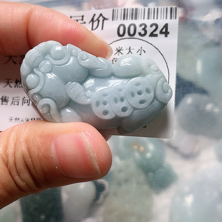 翡翠颈饰未镶嵌0000000324