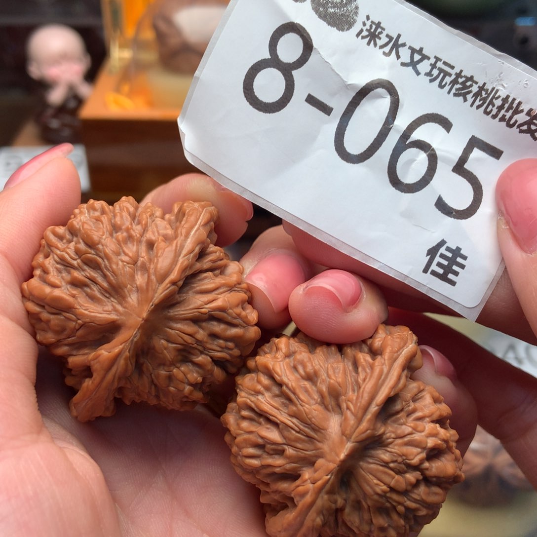 文玩核桃把件42四座楼