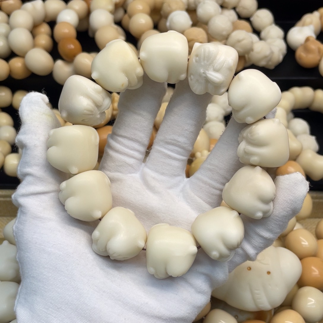 菩提根/象牙果吊坠23干磨瑕疵牙果仓鼠613