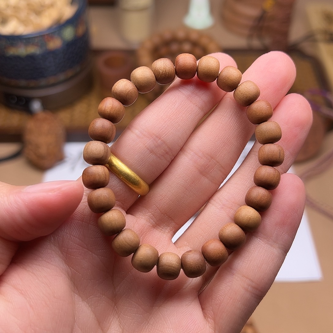 手串/手链檀香木7x8 单圈