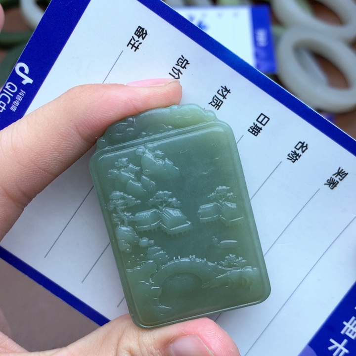 和田玉珠宝半成品未镶嵌